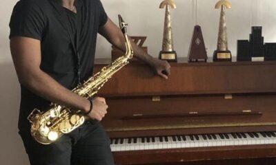 Saxofonista moçambicano Gilson Amaral na África do Sul